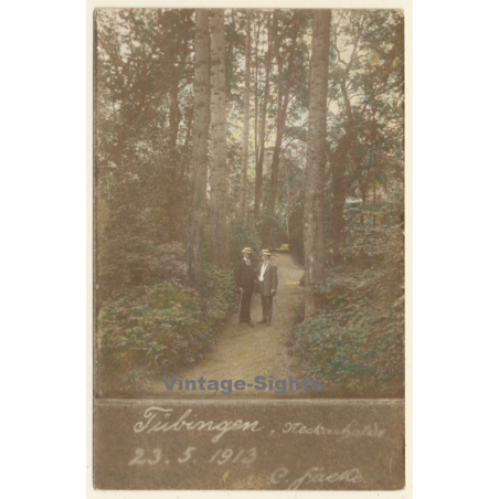 Tübingen / Germany: Neckarhalde (Vintage PC 23.5.1913)