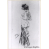 Felicien Rops (1833-1898): La Suffisance / Erotic Art late 19th Century (Vintage Press Photo KORENJAK 1970s)