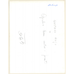 Gustavo Rojo: Giulio Cesare Contro I Pirati (Vintage Movie Still Photo 1962)