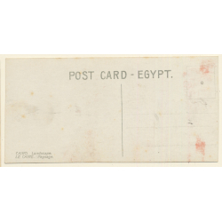 Egypt: Landscape - Pyramids - Desert (Vintage RPPC ~1910s/1920s)