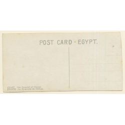 Egypt: The Pyramid Of Cheops (Vintage RPPC ~1910s/1920s)