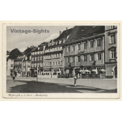 Weißenfels a.d. Saale: Marktplatz (Vintage PC 1936)