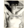 Erotic Study: Upper Torso Of Darkhaired Nude (Vintage Photo GDR ~1970s/1980s)