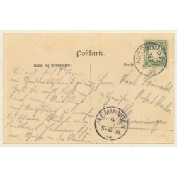 Deutschnationaler Handlungsgehilfen-Verband / Wappen (Vintage PC Litho 1906)