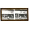 Pimoun / Siam: Street Vendors (Vintage Stereo Glass Plate ~1920s/1930s)