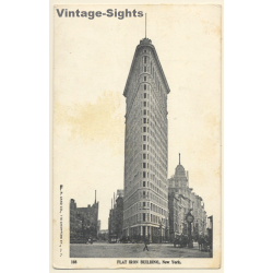 New York / USA: Flat Iron Building (Vintage PC 1900s)