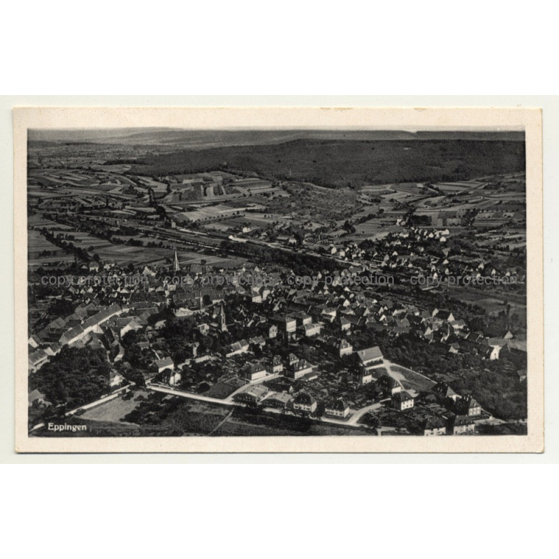 75031 Eppingen - Germany: Aerial View / Luftaufnahme (Vintage Postcard)