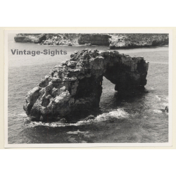Cala Santanyi / Mallorca: Rock Gate Es Pontas (Vintage Photo ~1960s)