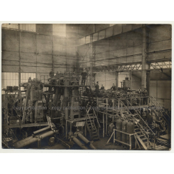 Overview Over Industrial Hall (Vintage Photo Atelier Pro-Pra B/W 1920s)