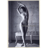 Artistic Erotic Study: Elegant Brunette Nude (Set Of 4 Digital Photos)