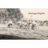 Mulhouse / France: Motorcycles Playing Motoball (Vintage Photo 1942)