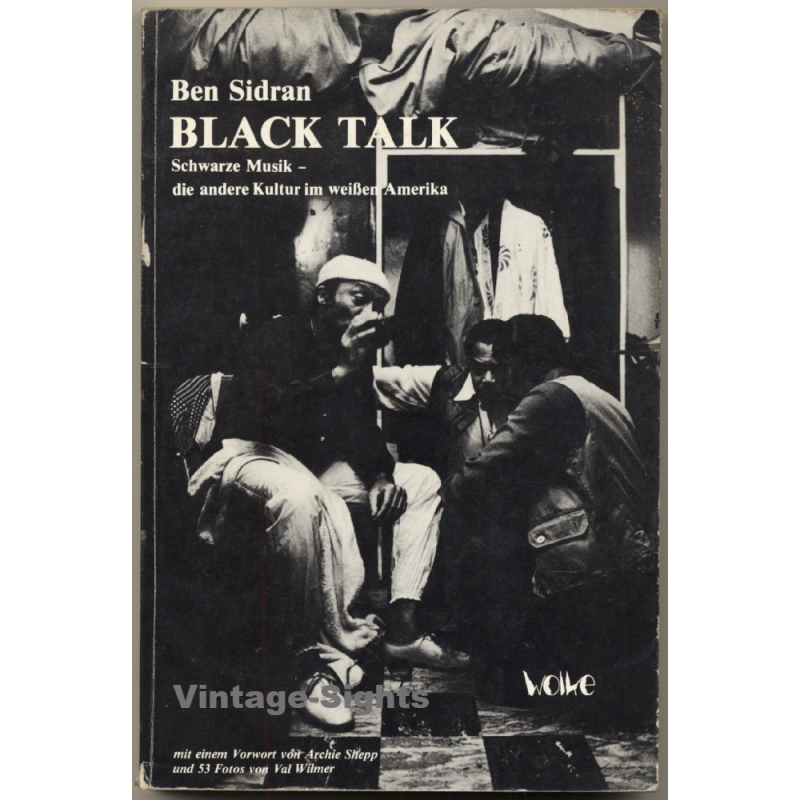 Ben Sidran: Black Talk (Vintage Book Wolke 1st Ed. 1985)