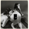 Erotic Study: 2 Passionate Darkhaired Nude Girlfriends / Lesbian INT (Vintage Photo KORENJAK 1970s/1980s)