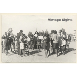 Kroonstad / Orange Free State (South Africa): Open Air School (Vintage RPPC 1927)