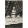 South Africa: Impressive Wedding Cake (Vintage RPPC 1930)