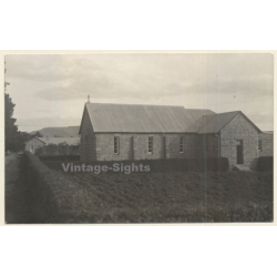 LadyBrand / Orange Free State (South Africa): Church & Rectory (Vintage RPPC 1935)
