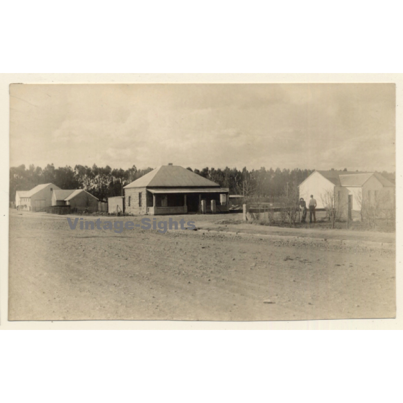 Bethlehem / Orange Free State (South Africa): Church - Rectory - Carpentry (Vintage Photo 1946)