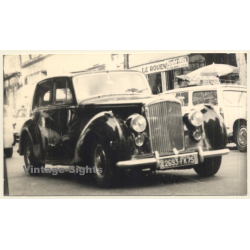 Rouen / France: Bentley Mark VI On Street (Vintage Photo ~1960s)