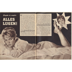 Bravo N°32 - 1957: Brigitte Bardot (Rare Vintage Magazine)