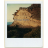 Photo Art: Coast Rock Formation (Vintage Polaroid SX-70 1980s)