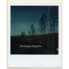 Photo Art: Lonely Trees In The Dusk (Vintage Polaroid SX-70 1980s)