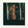 Slim Blonde Nude In Shower (Vintage Polaroid Test Shot WOLFGANG KLEIN 1980s)