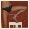 Erotic Leg Study: Slim Fit Female In Panties / Stilettos *4 (Vintage Test Shot Photo WOLFGANG KLEIN 1980s)