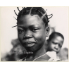 Africa: Portrait Of Young Indigenous Female With Braids / Ethnic (Vintage Photo 1970s/1980s)