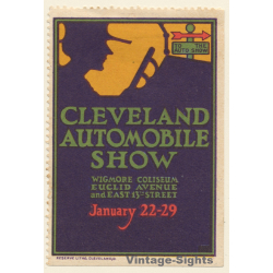 Cleveland Automobile Show January 22-29 ~1920s/1930s (Vintage Advertisment Vignette)