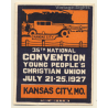 Kansas City: 35th National Convention Young People's Christian Union 1927 (Vintage Vignette)