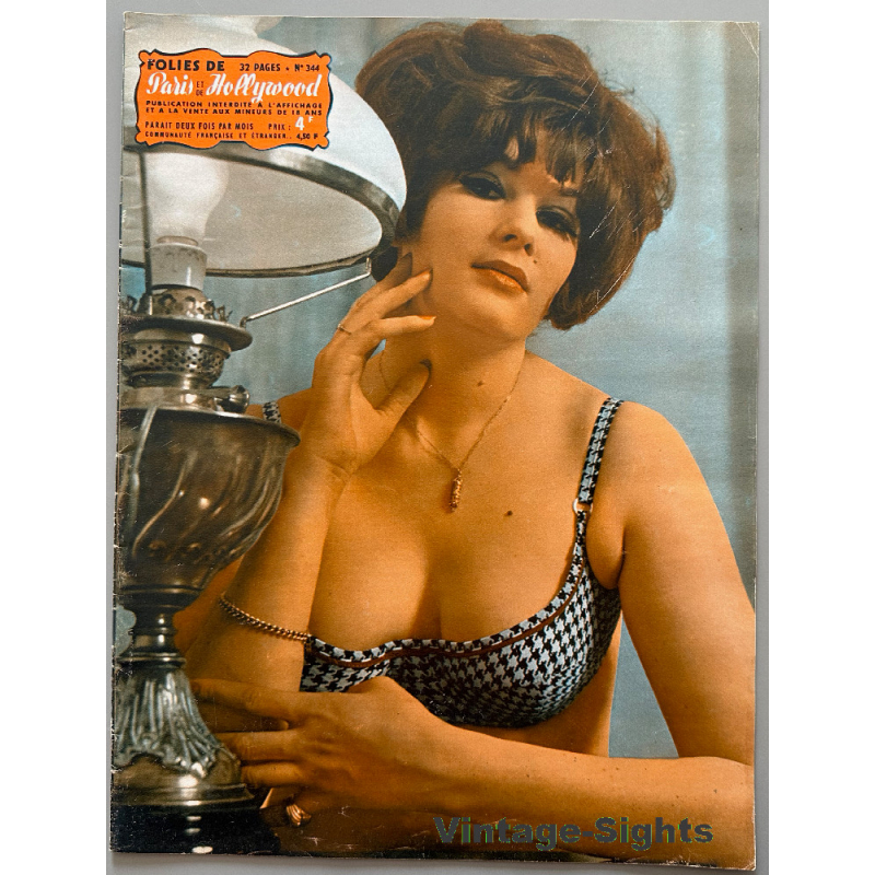 Folies de Paris et de Hollywood N°344 (Vintage Erotic Magazine 1960s) Folies de Paris et de Hollywood N°344 (Vintage Erotic Magazine 1960s)