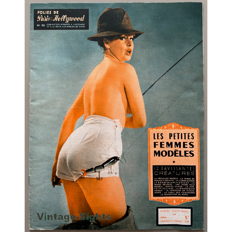 Folies de Paris et de Hollywood N°321 (Vintage Erotic Magazine 1960s) Folies de Paris et de Hollywood N°321 (Vintage Erotic Magazine 1960s)