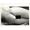 Artistic Erotic Nude Study: Womans' Back / Butt (Vintage Photo France 1980s)