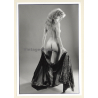 Artistic Erotic Nude Study: Rear View Of Slim Blonde (Vintage Photo France 1980s)
