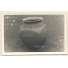 Africa / Congo?: Handmade Pot With Traditional Embellishments (Vintage Photo ~1940s/1950s)