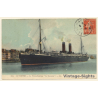 Le Havre: Le Transatlantique La Gascogne / Steamer (Vintage PC 1908)