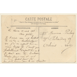 Le Havre: Le Transatlantique La Gascogne / Steamer (Vintage PC 1908)