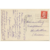 Le Havre to New York: Transatlantique France / Steamer (Vintage RPPC 1927)