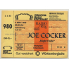 Joe Cocker - Night Calls Tour '92 Ticket N° 5723 Stuttgart - Unused (Vintage Memorabilia)
