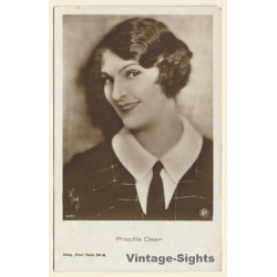 Priscilla Dean / Actress - Ross Verlag (Vintage RPPC 1920s/1930s)