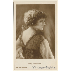 Maly Delschaft / Actress - Ross Verlag 1389/1 (Vintage RPPC 1920s/1930s)