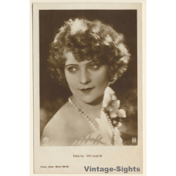 Maria Minzenti / Actress - Ross Verlag 1161/1 (Vintage RPPC 1920s/1930s)