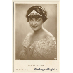 Olga Tschechowa / Actress - Ross Verlag 1799/3 (Vintage RPPC 1920s/1930s)