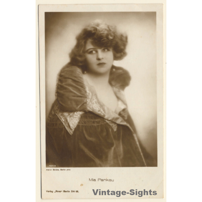Mia Pankau / Actress - Ross Verlag 1031/2 (Vintage RPPC 1920s/1930s)