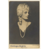 Pola Negri / Polish Actress - 477/1 (Vintage RPPC 1920s/1930s)