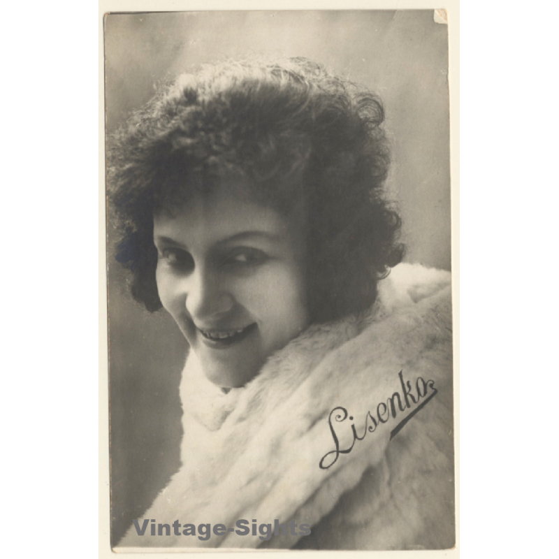 Nathalie Lissenko / Ukrainian Actress *2 (Vintage RPPC 1920s/1930s)