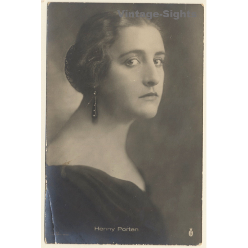 Henny Porten / German Actress (Vintage RPPC 1920s/1930s)