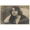 Pina Menichelli / Italian Actress (Vintage RPPC 1920s/1930s)
