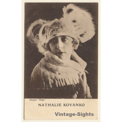 Nathalie Kovanko / Ukrainian Actress *5 (Vintage RPPC 1920s/1930s)