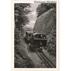 Königswinter am Rhein: Zahnradbahn zum Drachenfels (Vintage RPPC)